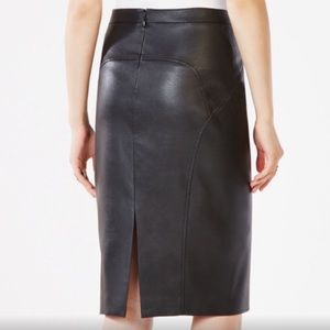 BCBGMAXAZRIA 'Natilie' Faux Leather Skirt